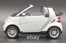 118 Smart Fortwo Cabrio Crystal White Minichamps