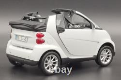 118 Smart Fortwo Cabrio Crystal White Minichamps
