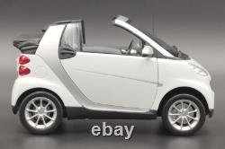 118 Smart Fortwo Cabrio Crystal White Minichamps