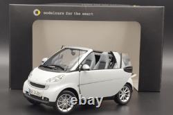 118 Smart Fortwo Cabrio Crystal White Minichamps