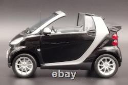 118 Smart Fortwo Cabrio Deep Black Minichamps