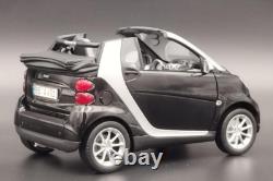 118 Smart Fortwo Cabrio Deep Black Minichamps