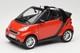 150036333 Smart Fortwo Cabrio Red Black Minichamps 1/18