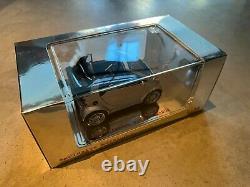 2000 Smart Fortwo Cabriolet BRABUS Exclusive Argent / Silver Kyosho 1/18