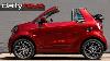 2020 Smart Eq Fortwo Cabrio Carmine Red Metallic Driving U0026 Exterior