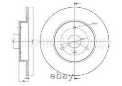2x CIFAM Disque de frein Avant pour SMART FORTWO Coupé (451) FORTWO Cabrio (451)