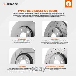 2x CIFAM Disque de frein Avant pour SMART FORTWO Coupé (451) FORTWO Cabrio (451)