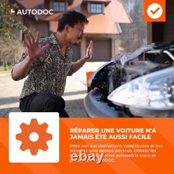 2x CIFAM Disque de frein Avant pour SMART FORTWO Coupé (451) FORTWO Cabrio (451)