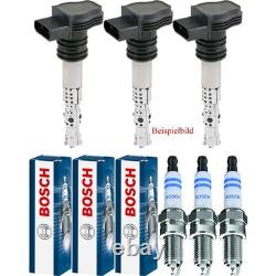 3x Maxgear Bobine + Bougie Bosch pour Smart Fortwo Cabrio 451 1.0 de Turbo