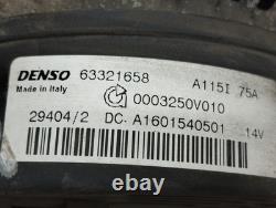 A1601540501 alternateur SMART FORTWO CABRIO MHD 52KW 451.480 2007 5289750