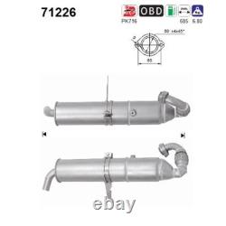 AS Catalyseur Pour Smart Cabrio City-Coupe Crossblade Fortwo 0,6