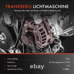 Alternateur Générateur 90A pour Smart Fortwo Cabrio 451 0.8L Diesel A0131546902