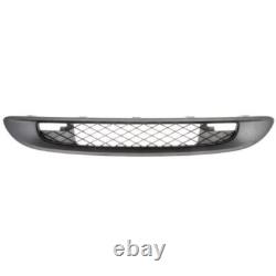 BLIC Calandre Convient pour Smart Fortwo Cabrio 451 Chrome/Noir