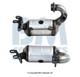 Bm Catalysts Catalyseur Pour Smart Fortwo Cabriolet 451 1.0 Turbo Brabus