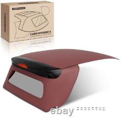 Capote Soft Top Rouge Pour Smart Fortwo Cabrio 451 Coupe Electric 09-15