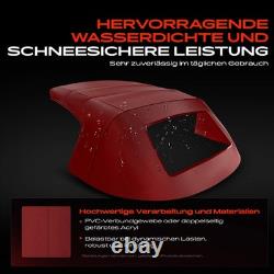 Capote Soft Top Rouge Pour Smart Fortwo Cabrio 451 Coupe Electric 09-15
