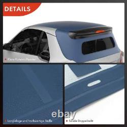 Capote Souple Bleue Pour Smart Fortwo Cabrio 451 1.0 Brabus À Partir De 2007