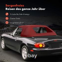 Capote Souple Rouge Pour Smart Fortwo Cabriolet 451 1.0 Brabus À Partir De 2007