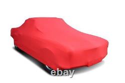 Car Cover Indoor Rouge pour Smart Fortwo Cabrio 451 Année 2007-2022 Cabriolet