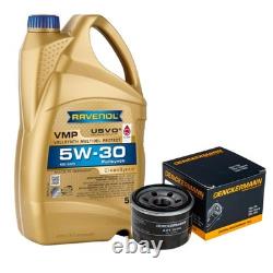 DENCKERMANN Inspection Set 5L RAVENOL VMP 5W-30 Pour Smart Fortwo Cabrio 1.0