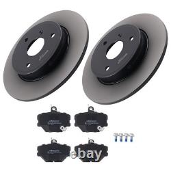 Disques Frein 279.8mm for Smart Cabrio City-Coupe 450 4514210112