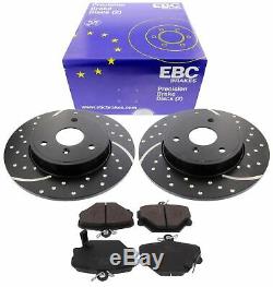 EBC pour Smart 451 Fortwo Cabrio VA Turbo Groove Sportbremse Disques Revêtements