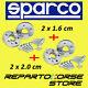 Entretoises Sparco 16mm+20mm Smart Fortwo 450/451 Fortwo 450/451 Brabus