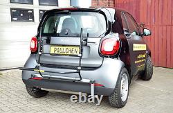 Fahrradträger smart 453 fortwo Cabrio & Coupe Paulchen Heckträger Premium