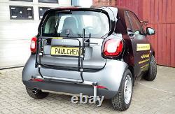 Fahrradträger smart 453 fortwo Cabrio & Coupe Paulchen Heckträger Premium