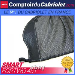 Filet anti-remous saute-vent, Windschott, Smart ForTwo cabriolet TUV