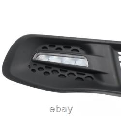 Grille De Radiateur + Lumière Du Jour Led Pour Smart Fortwo Coupe Cabriolet 451