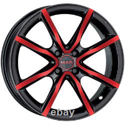 JANTES ROUES MAK MILANO 4 POUR SMART FORTWO III CABRIO Staggered 6x15 4x100 d75