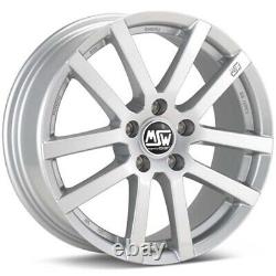 JANTES ROUES MSW 22 POUR SMART FORTWO III CABRIO 6x15 4x100 ET 35 FULL SILVE 67f