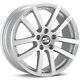 Jantes Roues Msw 22 Pour Smart Fortwo Iii Cabrio Staggered 6x15 4x100 Et 35 C33