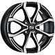 Jantes Roues Msw X4 Pour Smart Fortwo Iii Cabrio 6x16 4x100 Et 40 Gloss Blac B3c