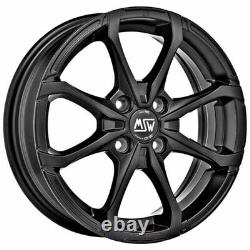 JANTES ROUES MSW X4 POUR SMART FORTWO III CABRIO Staggered 6x16 4x100 ET 44 689