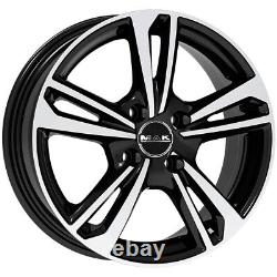 Jantes Roues Mak Emblema Pour Smart Fortwo III Serie Cabrio 7x17 4x100 Blac 0re