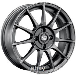 Jantes Roues Msw Msw 85 Pour Smart Fortwo III Serie Cabrio 7x17 4x100 Matt Ano