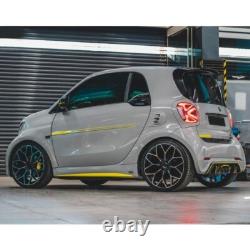 Jupes Latérales Style Brabus Pour Smart ForTwo (453) Coupé / Cabriolet