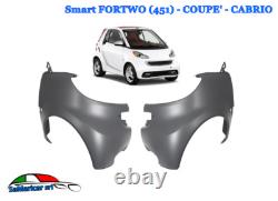 Kit 2 Pare-Boue Avant Pour Smart Fortwo Coupe/Cabrio 451 04/2012-A