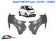 Kit 2 Pare-boue Avant Pour Smart Fortwo Coupe/cabrio 451 04/2012-a