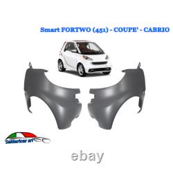 Kit 2 Pare-Boue Avant Pour Smart Fortwo Coupe/Cabrio 451 04/2012-A