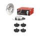 Kit De Freins Avant Pour Smart Cabrio Fortwo City-coupé Disques + Plaquettes