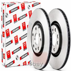 Kit Disques De Frein Avant Ferodo Pour Smart Cabrio Fortwo Cabrio 3 Trous