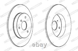 Kit Disques De Frein Avant Ferodo Pour Smart Cabrio Fortwo Cabrio 3 Trous