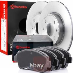 Kit Disques Et Plaquettes De Frein Avant BREMBO SMART FORTWO Cabrio 0.6 0.7