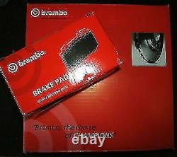 Kit Disques + Patins De Frein Brembo Ant Pour Smart Fortwo Cabrio (450) 0,7 Kw55