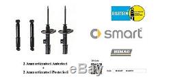 N° 4 Amortisseurs Bilstein gaz B4 Smart Fortwo Cabrio Coupe' 451 0.8 CDI 1.0