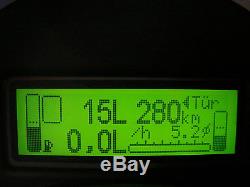 Ordinateur de bord vert avec noir fonte pour la Smart Fortwo 450 jusqu'à