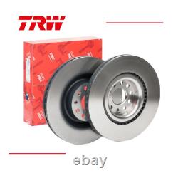 Paire 2 Disques de Frein Avant TRW Appropriés Pour SMART Fortwo Cabrio Coupe 450